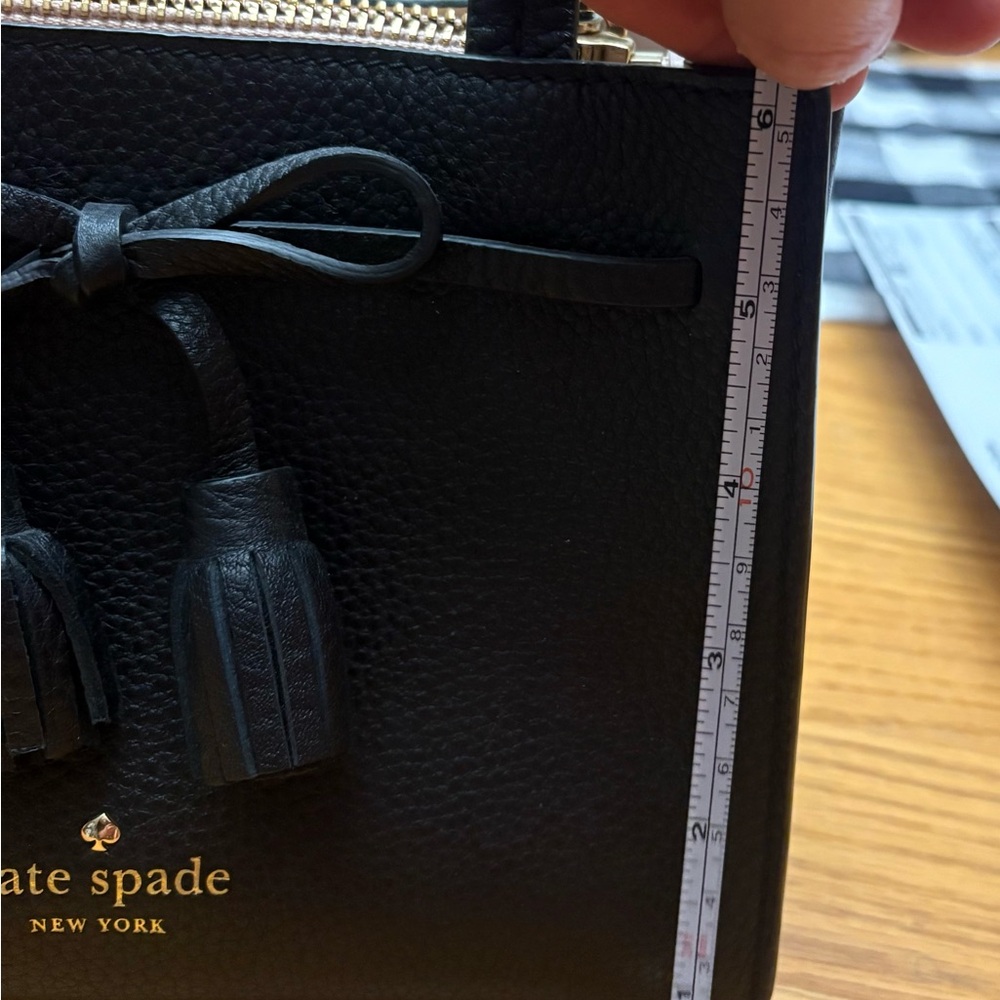 Kate Spade Black Mini Bag with Bow Detail - Picture 5 of 5